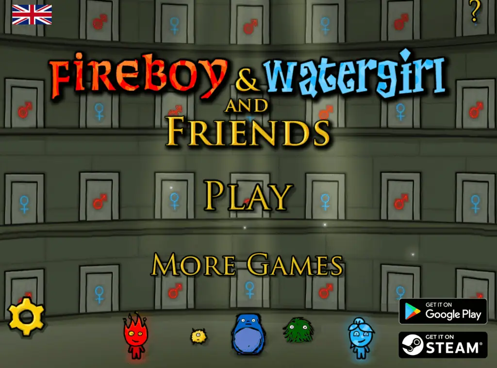 Fireboy & Watergirl 7: and Friends Gameplay