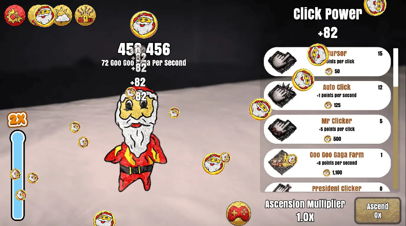 Goo Goo Gaga Clicker Gameplay