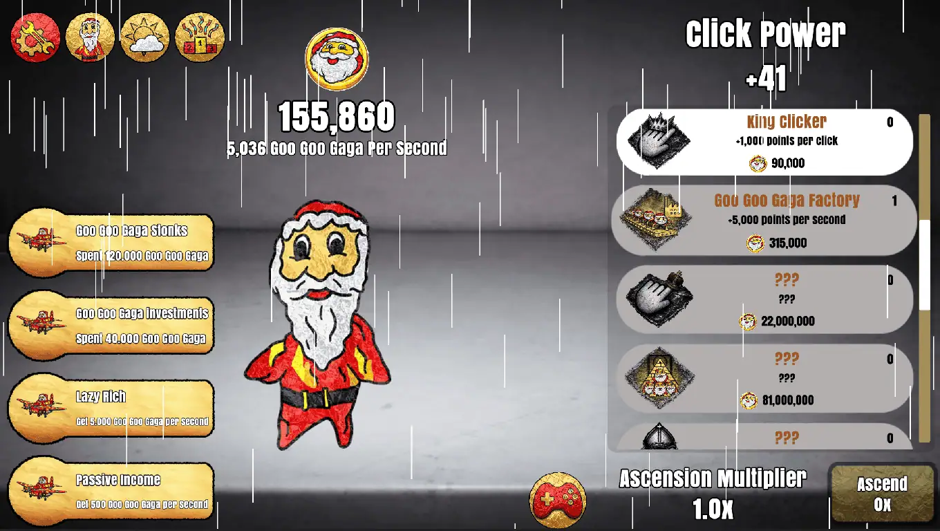 Goo Goo Gaga Clicker Gameplay