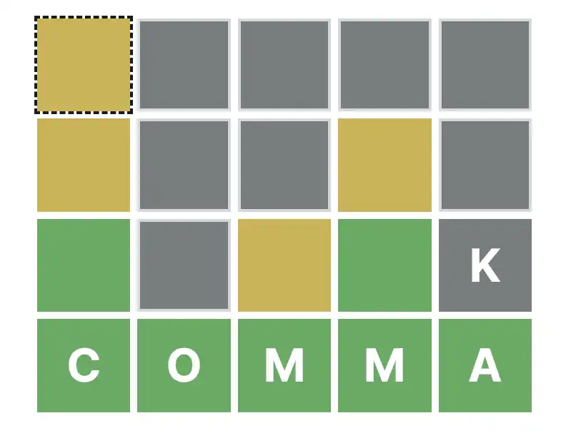 UnWordle Gameplay